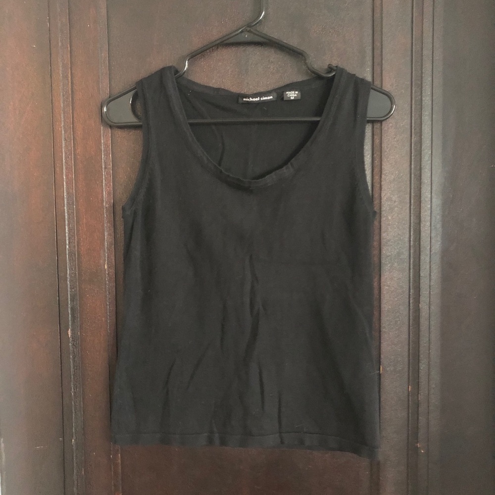 3 for $10 💐 Black Knit Tank Top